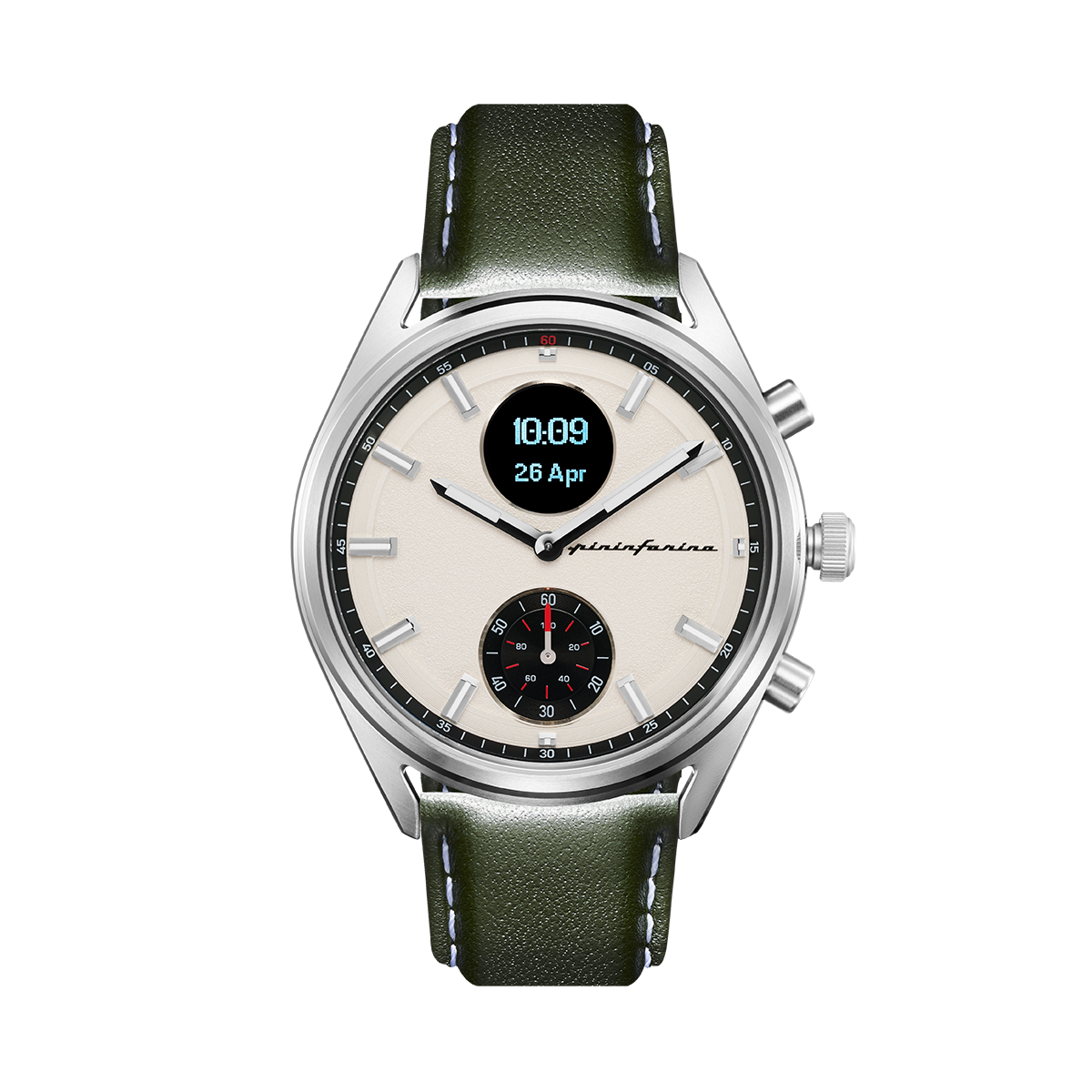SD - Genuine Italian Leather 22mm Watch Strap – Green