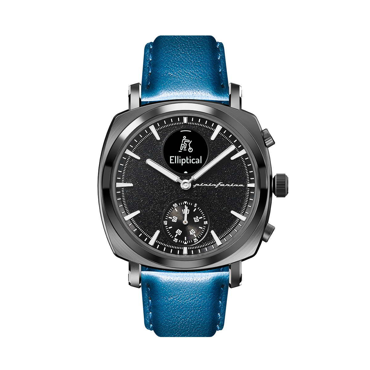 SG - Genuine Italian Leather 22mm Watch Strap – Blue