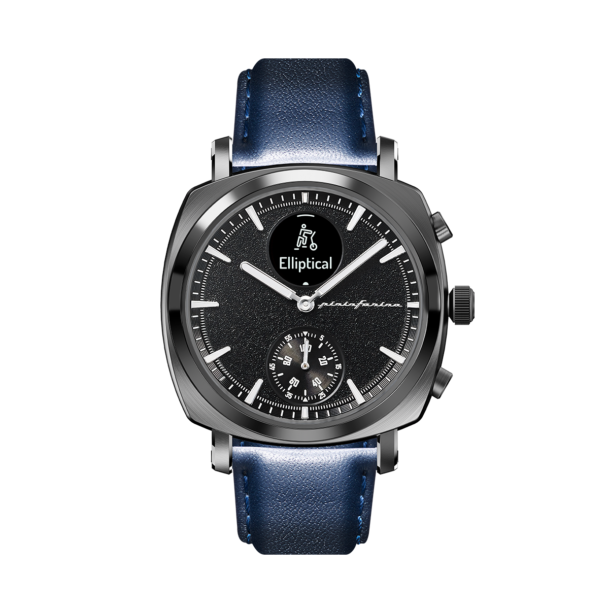 SG - Genuine Italian Leather 22mm Watch Strap – Dark Blue