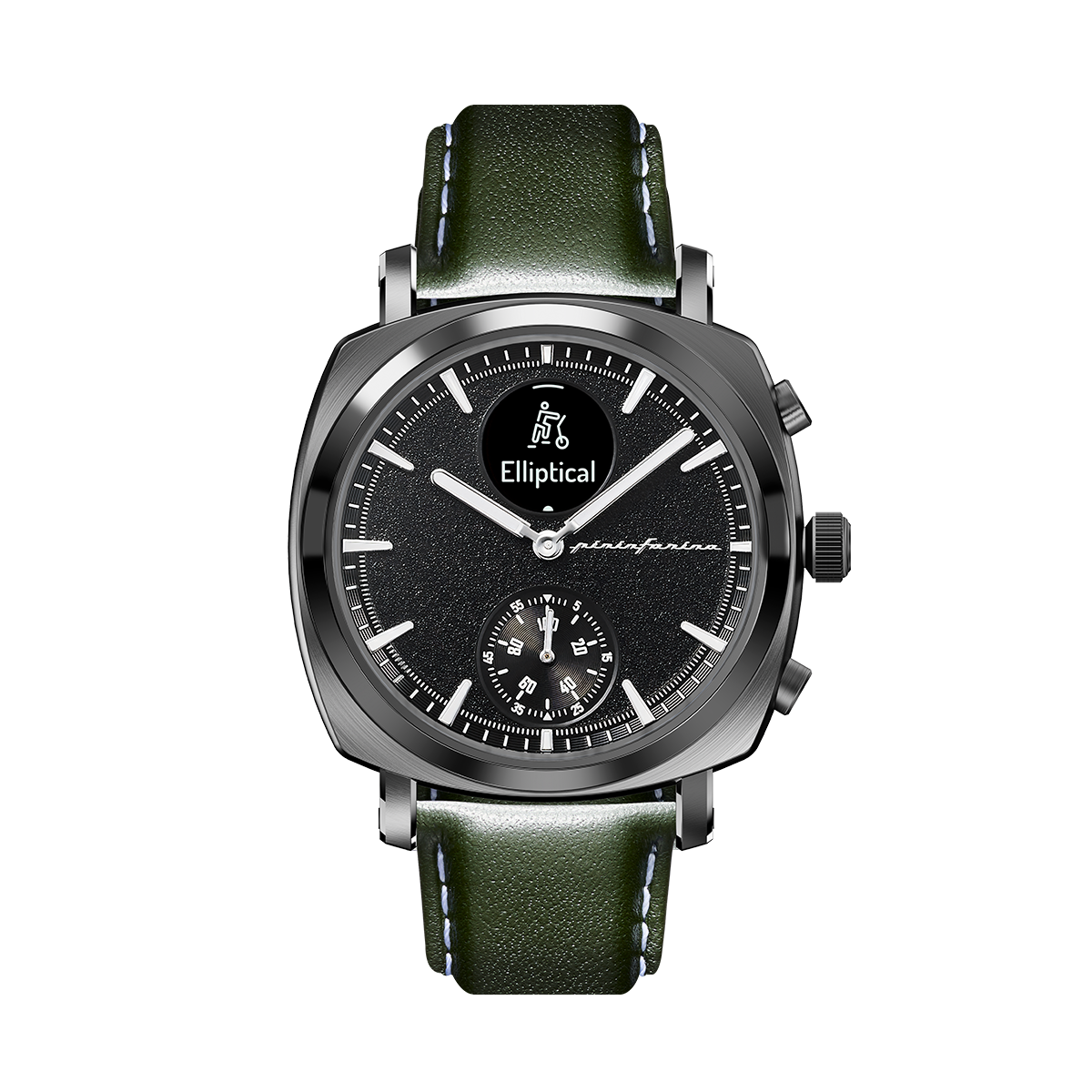 SG - Genuine Italian Leather 22mm Watch Strap – Green