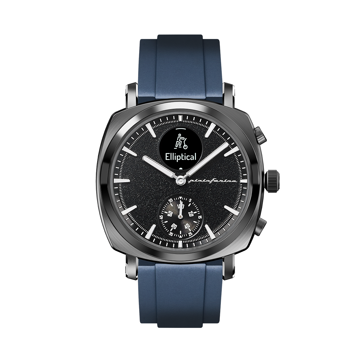 SG - FKM Rubber 22mm Watch Strap - Dark Blue