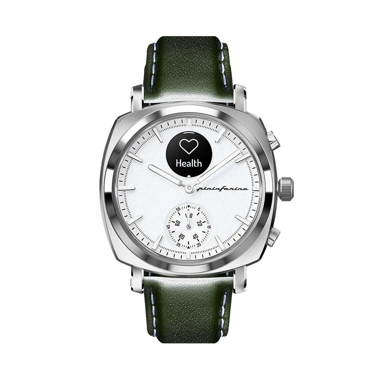 MOS - Genuine Italian Leather 22mm Watch Strap – Green