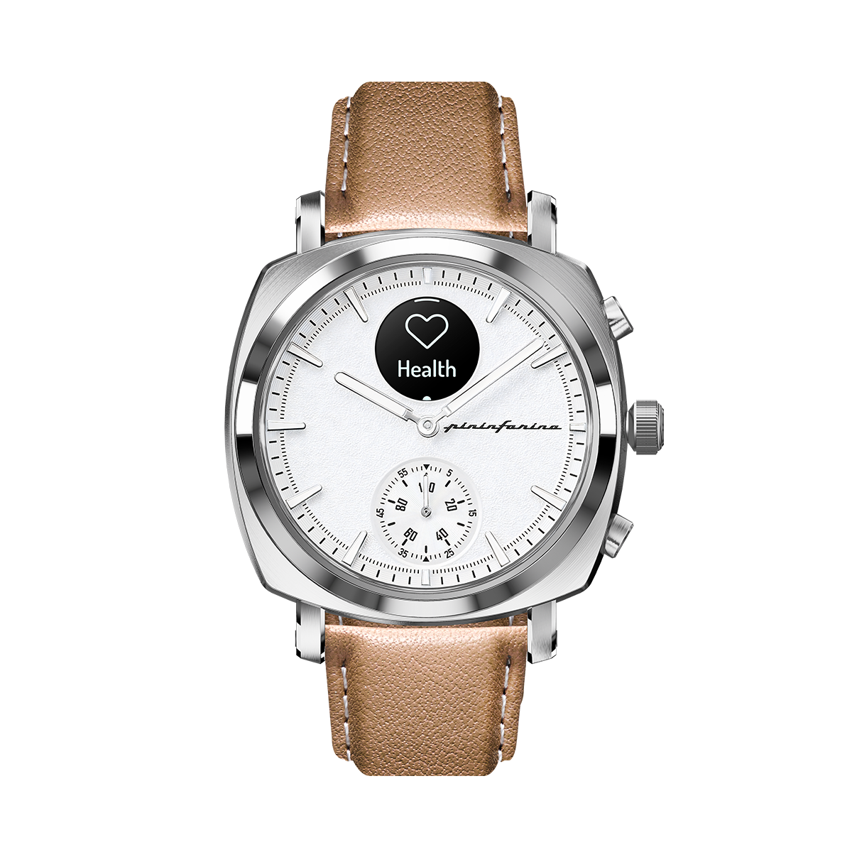 MOS - Genuine Italian Leather 22mm Watch Strap – Beige