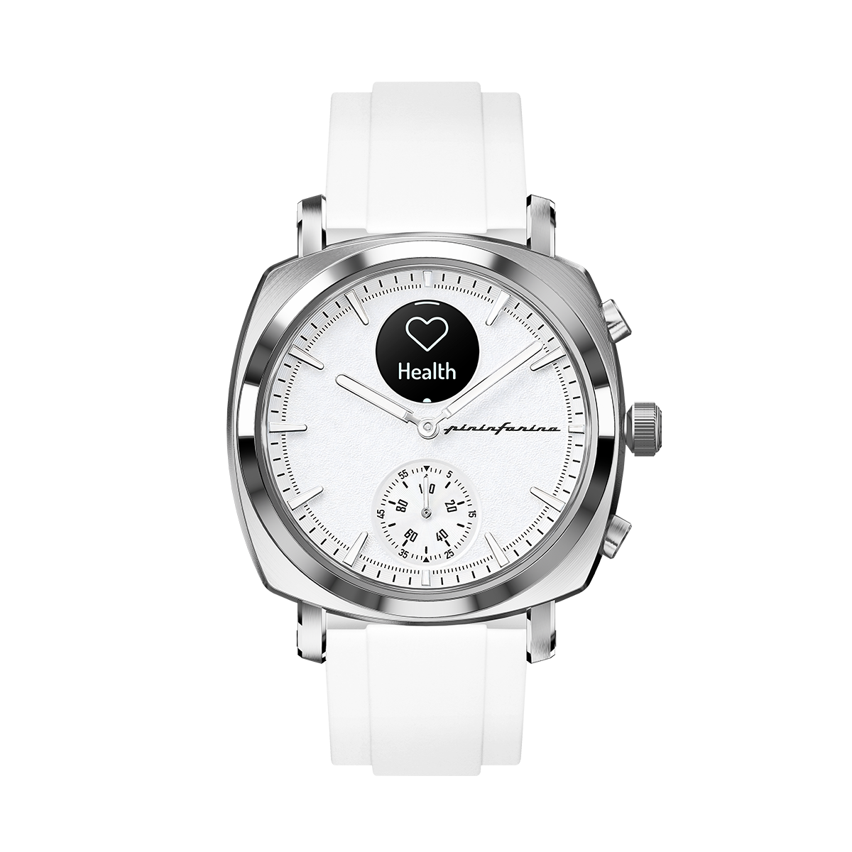 MSliver - FKM Rubber 22mm Watch Strap - White