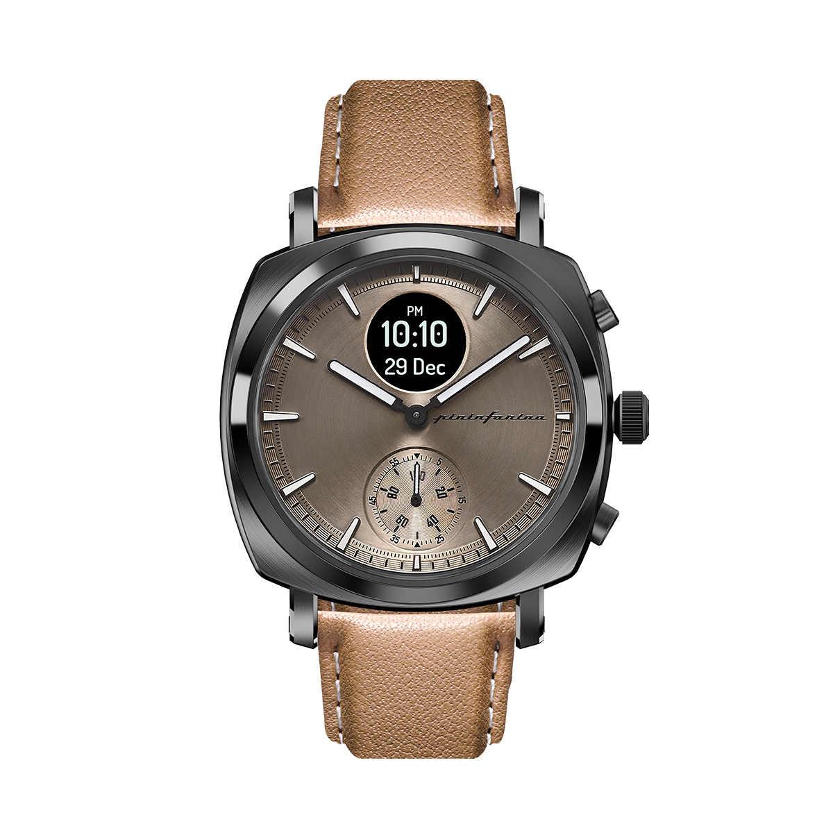 MG - Genuine Italian Leather 22mm Watch Strap – Beige