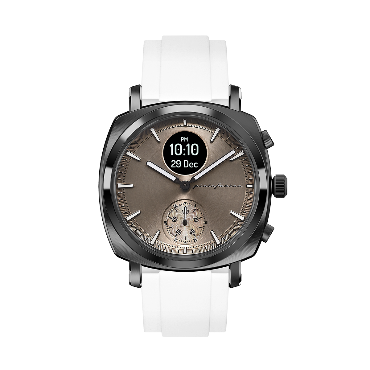 MG - FKM Rubber 22mm Watch Strap - White
