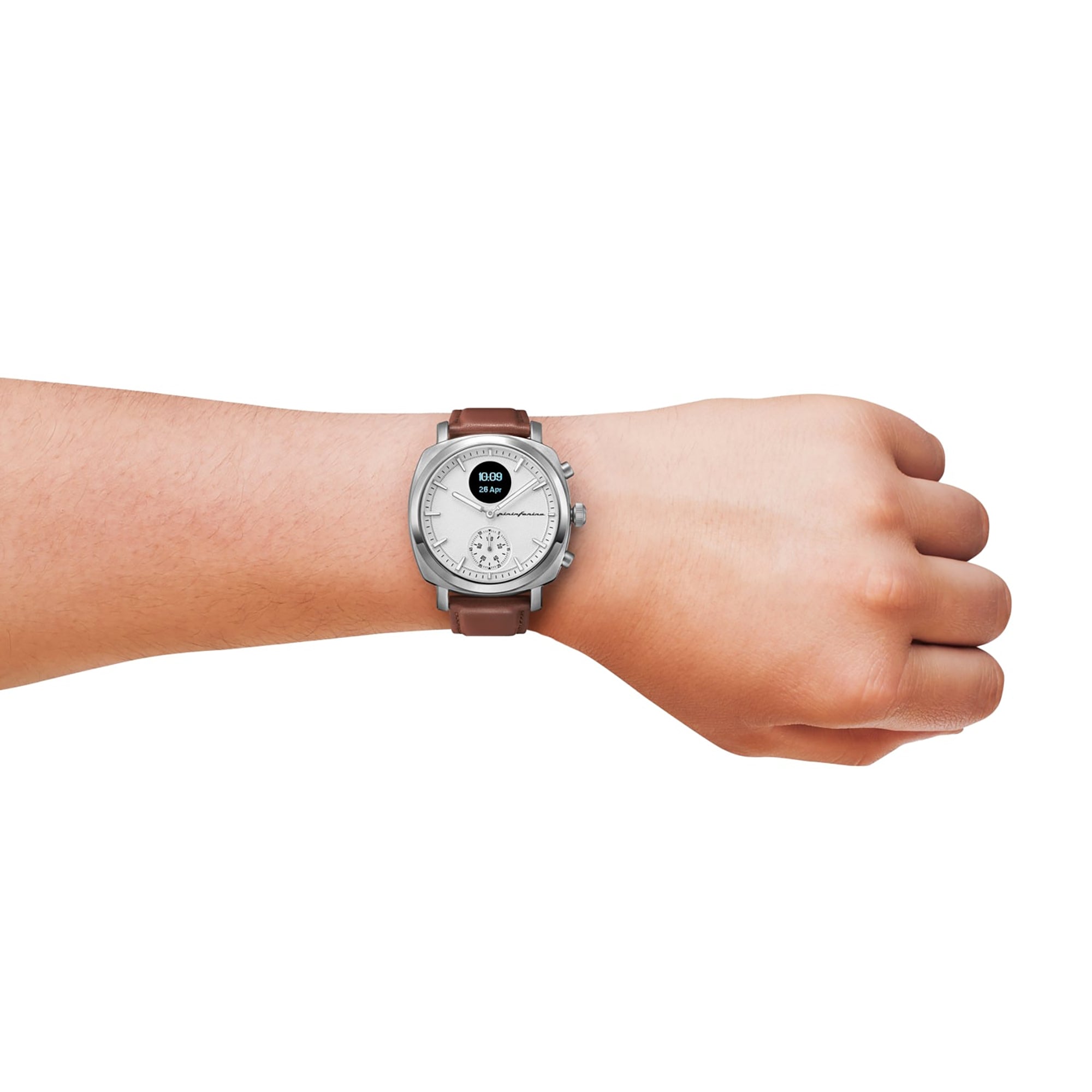 Senso Hybrid - Moonlight Silver - Pininfarina Hybrid Watches