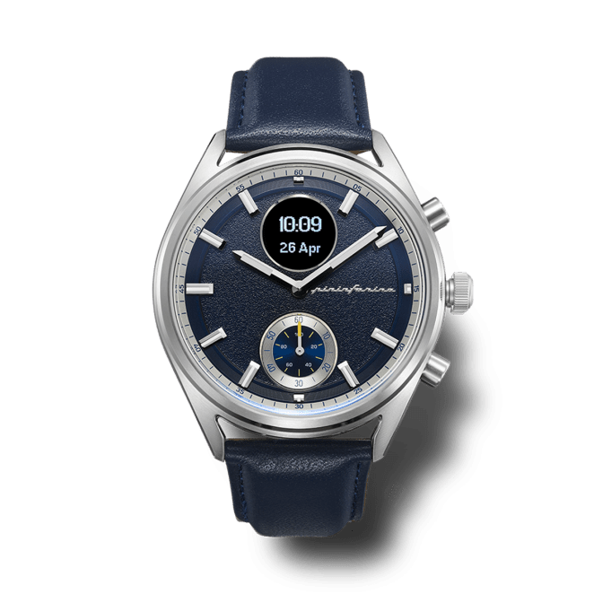 AH - FKM Rubber 22mm Watch Strap - Dark Blue