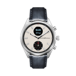 SD - Genuine Italian Leather 22mm Dress Watch Strap – Dark Grey