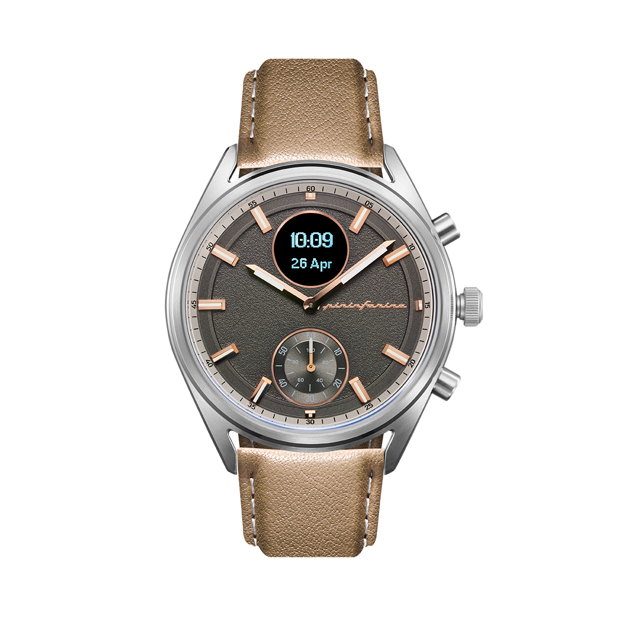 MR - Genuine Italian Leather 22mm Watch Strap – Beige