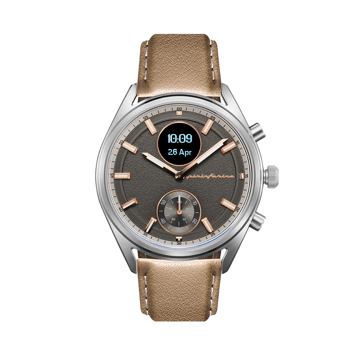 MR - Genuine Italian Leather 22mm Watch Strap – Beige