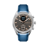 MR - Genuine Italian Leather 22mm Watch Strap – Blue