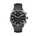 MS - FKM Rubber 22mm Watch Strap - Black