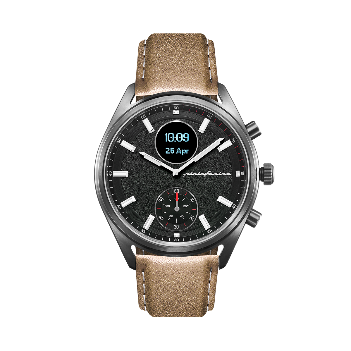 MS - Genuine Italian Leather 22mm Watch Strap – Beige