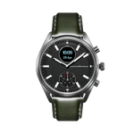 MS - Genuine Italian Leather 22mm Watch Strap – Green