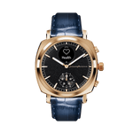 SRG - Genuine Italian Leather 22mm Dress Watch Strap – Dark Blue