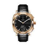 SRG - Genuine Italian Leather 22mm Dress Watch Strap – Black