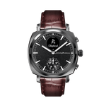 SG - Genuine Italian Leather 22mm Dress Watch Strap – Dark Brown