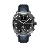 SG - Genuine Italian Leather 22mm Dress Watch Strap – Dark Grey