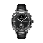 SG - Genuine Italian Leather 22mm Dress Watch Strap – Black