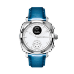 MOS - Genuine Italian Leather 22mm Watch Strap – Blue