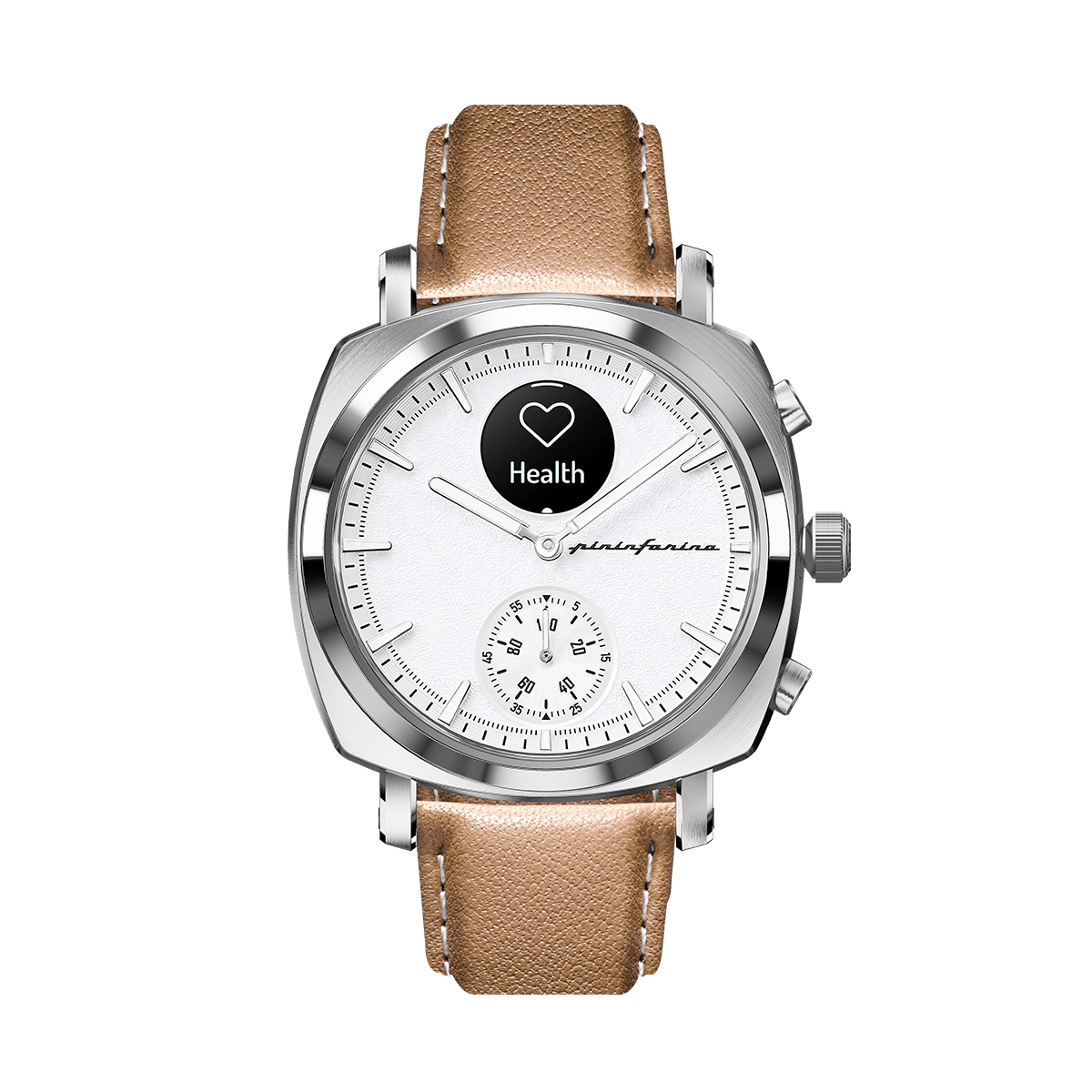 MOS - Genuine Italian Leather 22mm Watch Strap – Beige