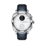 MOS - Genuine Italian Leather 22mm Dress Watch Strap – Dark Grey