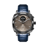 MG - Genuine Italian Leather 22mm Dress Watch Strap – Dark Blue