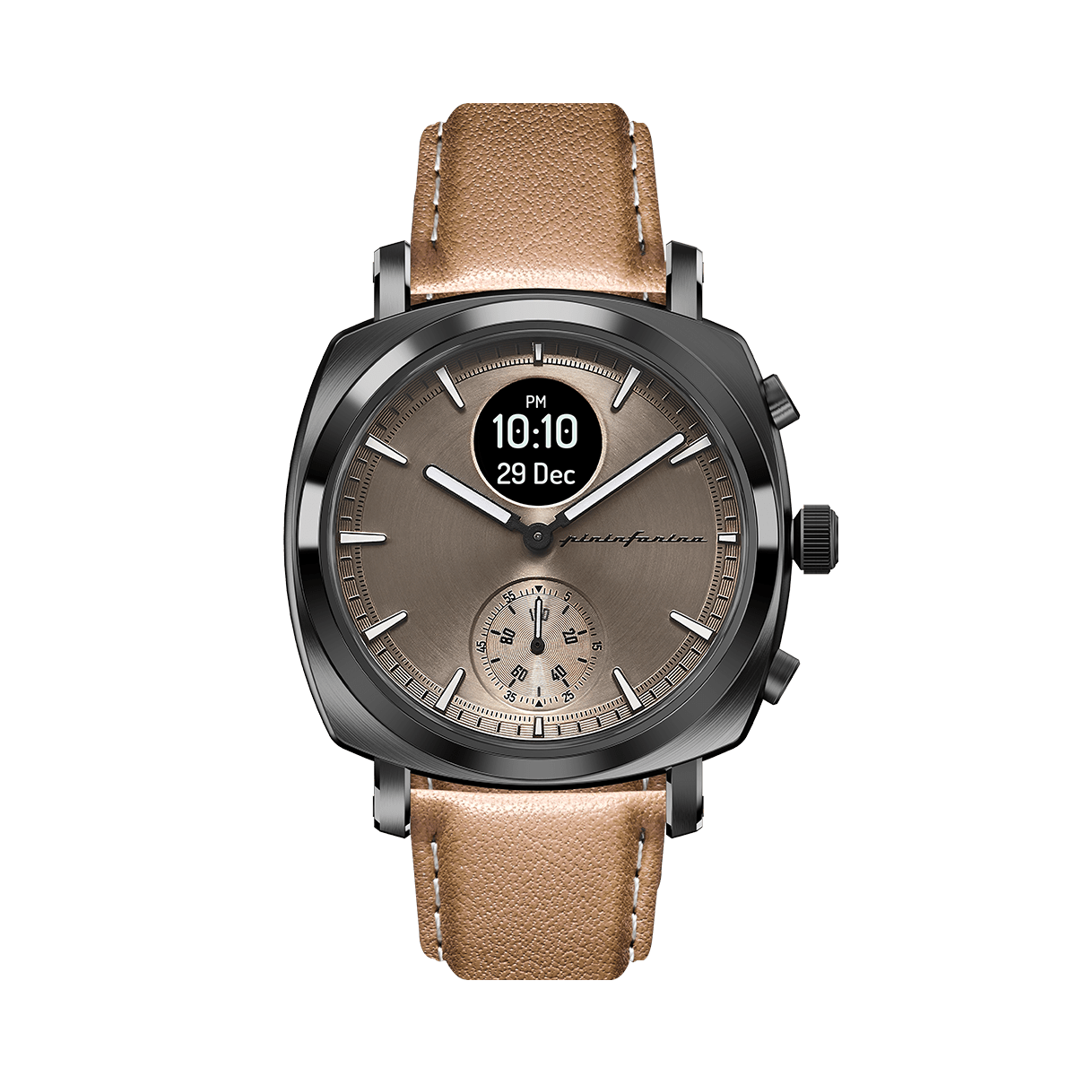 MG - Genuine Italian Leather 22mm Watch Strap – Beige