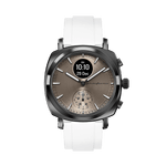 MG - FKM Rubber 22mm Watch Strap - White