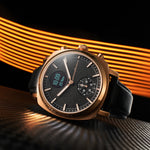 Pininfarina Senso Hybrid - Sunburst Rose Gold - Pininfarina Hybrid Watches