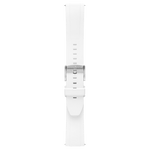 FKM Rubber 22mm Watch Strap - White -