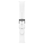 FKM Rubber 22mm Watch Strap - White -