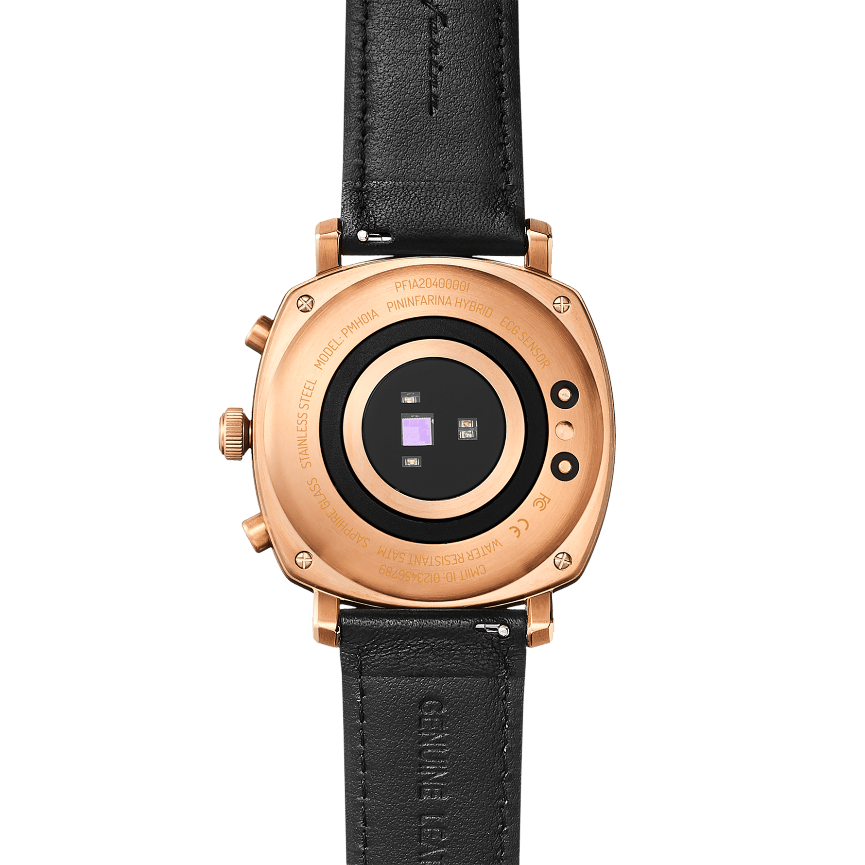 Pininfarina Senso Hybrid - Sunburst Rose Gold - Pininfarina Hybrid Watches