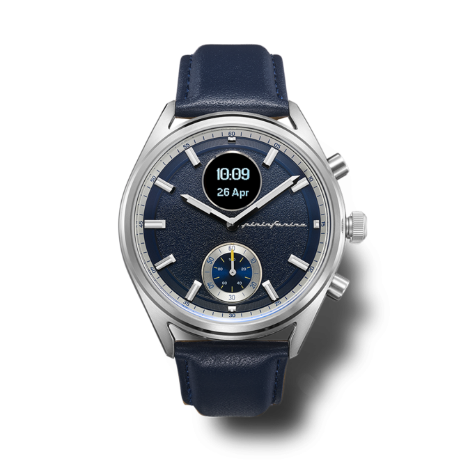 AH - FKM Rubber 22mm Watch Strap - Dark Blue