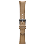 Genuine Italian Leather 22mm Watch Strap – Beige -