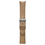 Genuine Italian Leather 22mm Watch Strap – Beige -