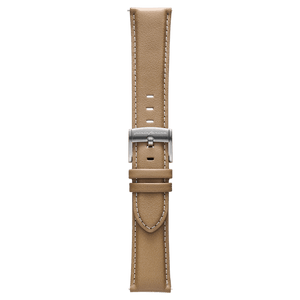 Genuine Italian Leather 22mm Watch Strap – Beige
