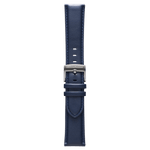Genuine Italian Leather 22mm Watch Strap – Dark Blue -