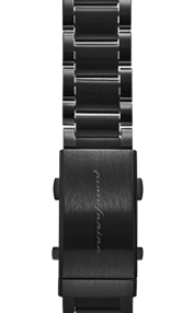 Pininfarina Steel Metal Band – Steel Buckle - Dark Grey Buckle -