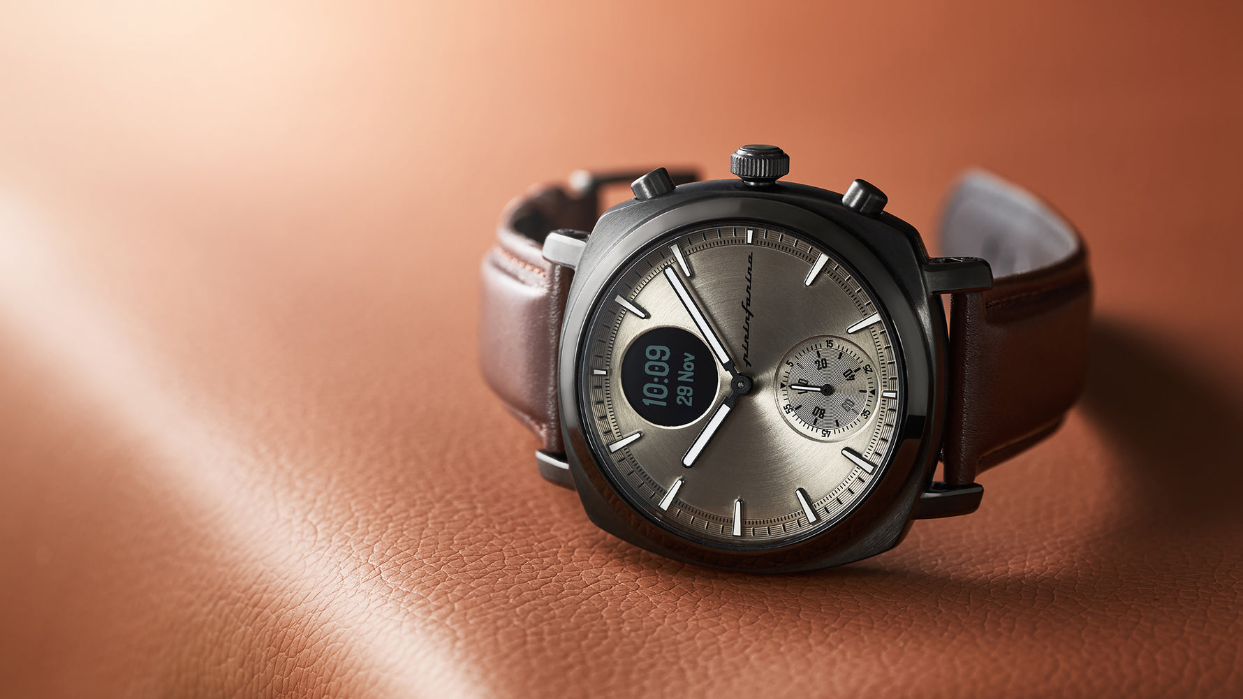 Senso Hybrid - Mercure Grey - Pininfarina Hybrid Watches