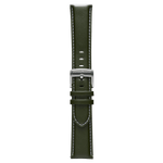 Genuine Italian Leather 22mm Watch Strap – Green -